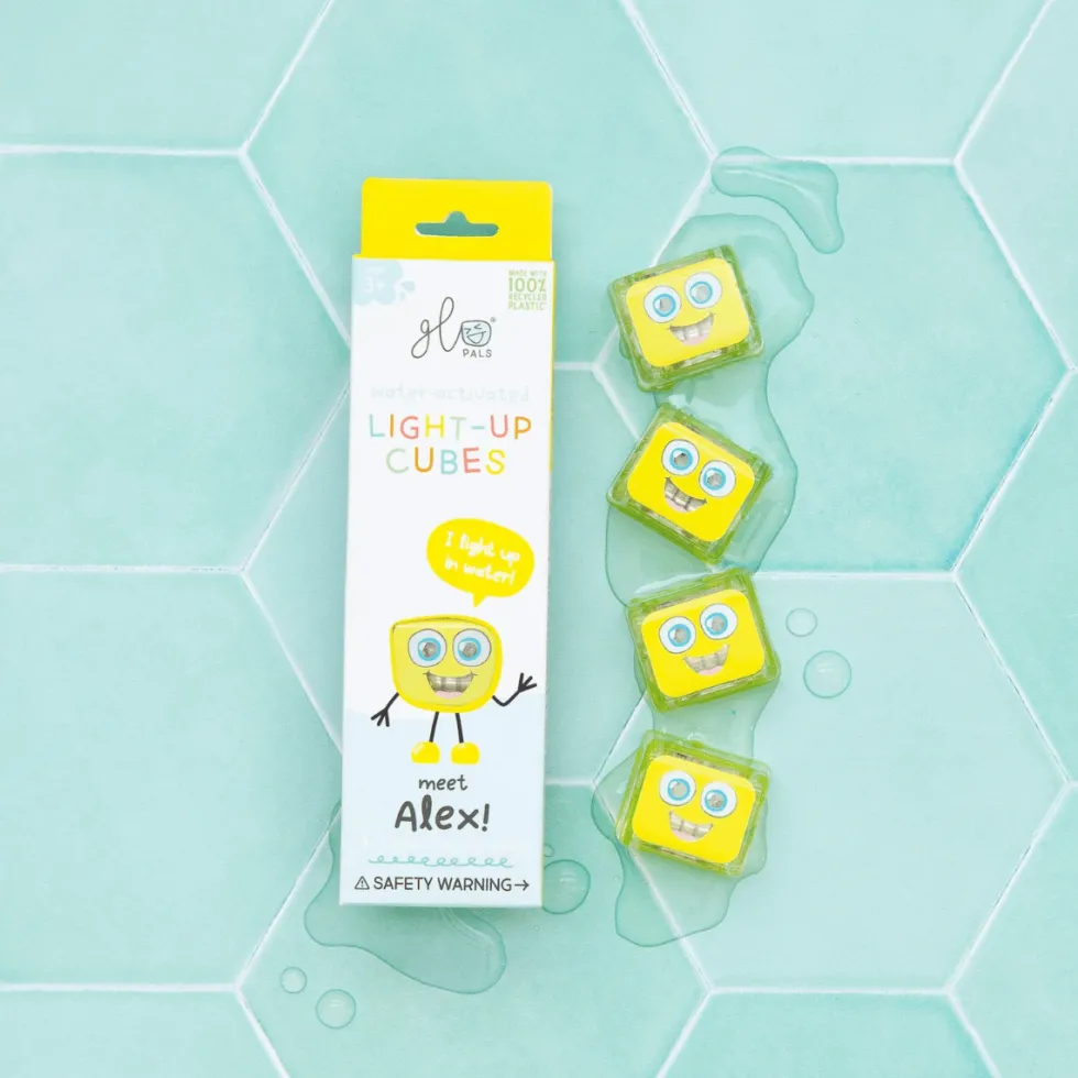 Aistikuutiot veteen – Alex, 4 kpl