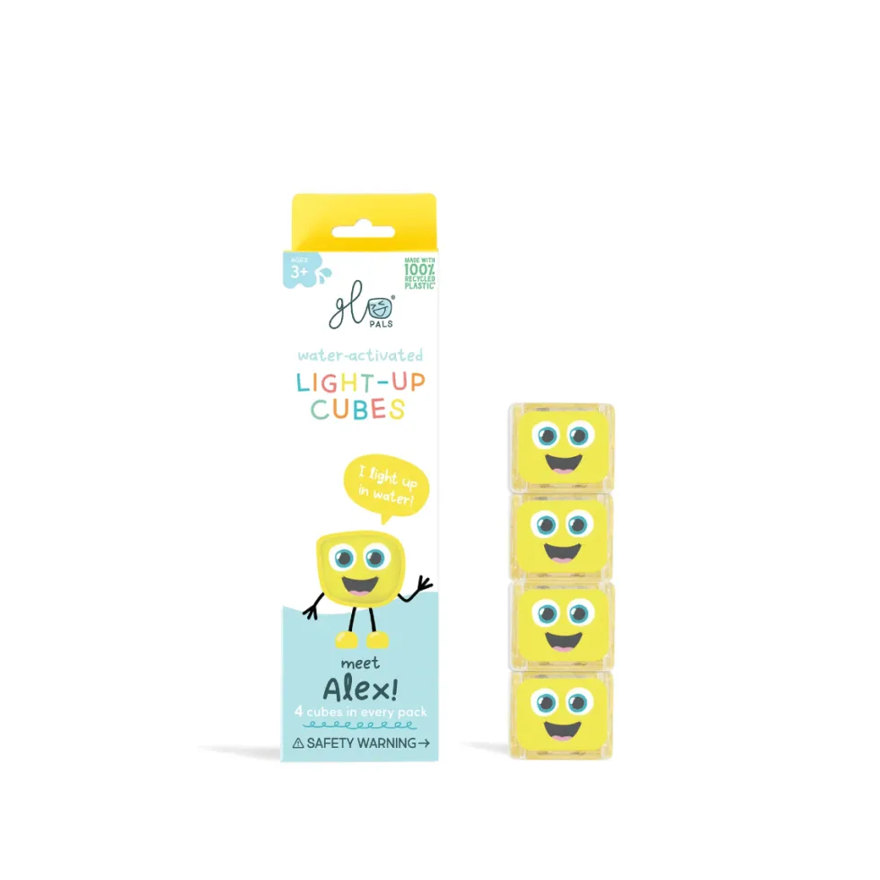 Aistikuutiot veteen – Alex, 4 kpl