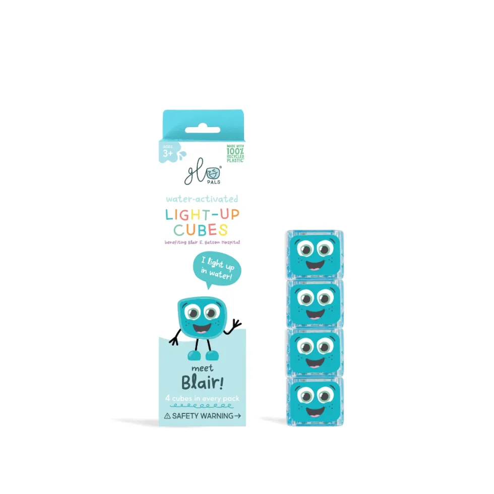 Aistikuutiot veteen – Blair, 4 kpl