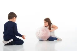 Aistipallo, sis. konfettia - Iso, halkaisija 40 cm