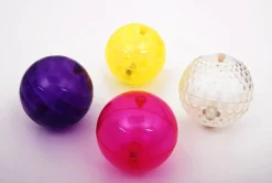 Aistipallot LED-valolla, 4 kpl