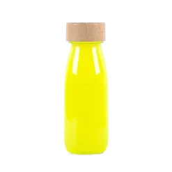 Aistipullo - Glow-in-the-dark keltainen