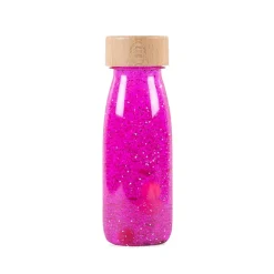 Aistipullo - Pinkki glitter