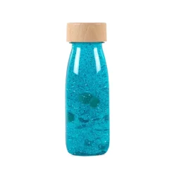 Aistipullo - Turkoosi glitter
