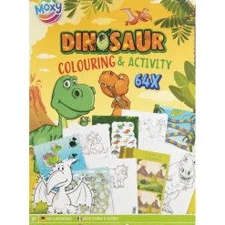 Aktiviteettikirja - Dinosaurukset, 64 sivua