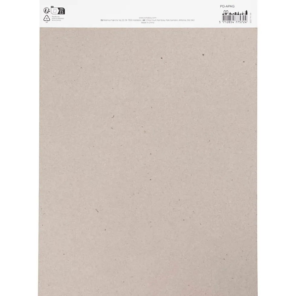 Akvarellipaperi A4 / 230 g - Musta, 15 arkkia