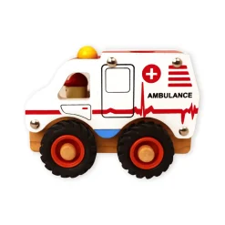 Ambulanssi kumipyörillä – K: 9,5 cm
