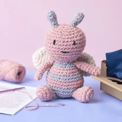 Amigurumi-virkkaussetti - Anni-ampiainen
