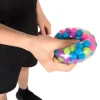 Anti-stress-pallo Ø7 cm - Neon, 1 kpl