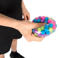 Anti-stress-pallo Ø7 cm - Neon, 1 kpl