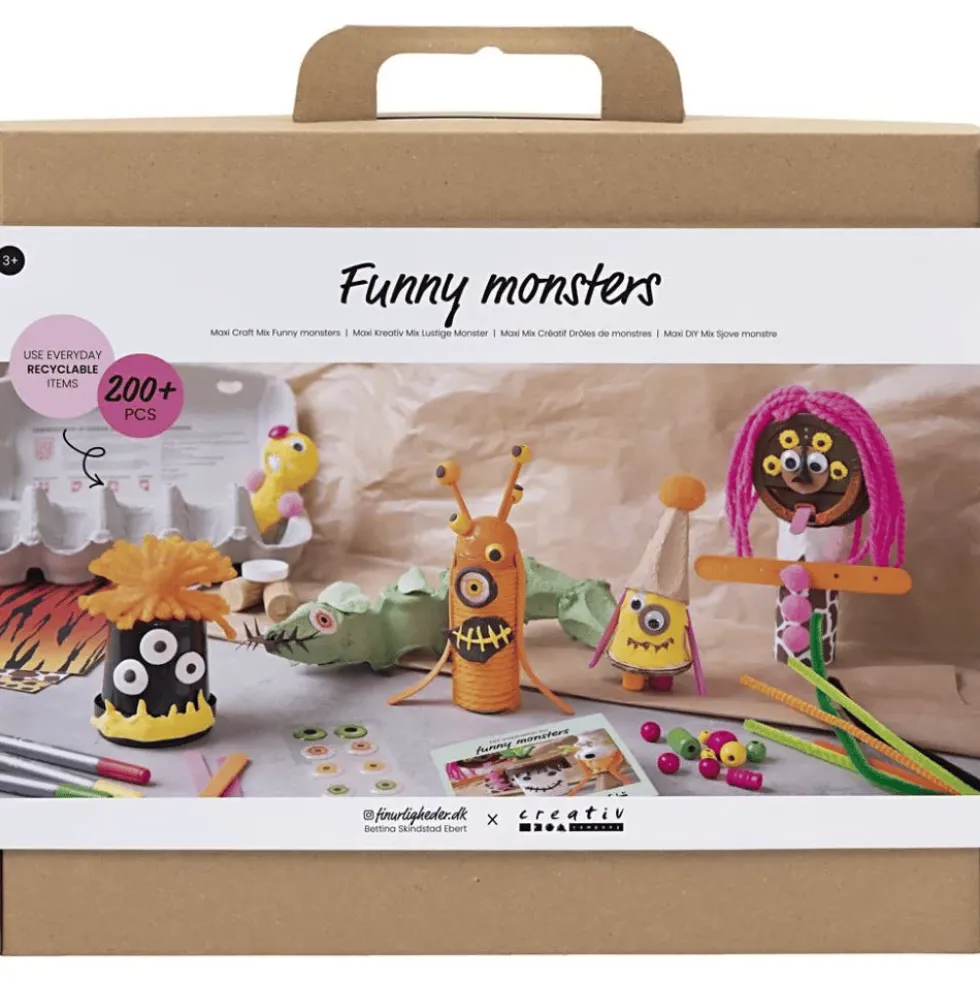 Askarteluhirviöt Maxi - Hassut hirviöt