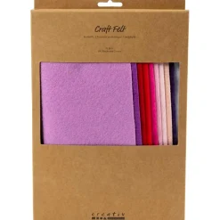 Askarteluhuopa A4 - Violetti/pinkki, 10 arkkia