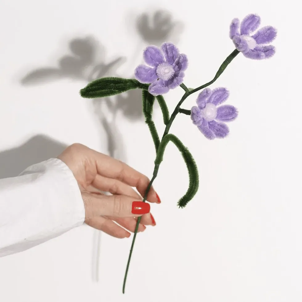 Askartelupunos Ø6 mm. - Violetti/pinkki, 25 kpl