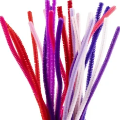 Askartelupunos Ø6 mm. - Violetti/pinkki, 25 kpl