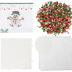Askartelusetti BioBeads - Lumiukko