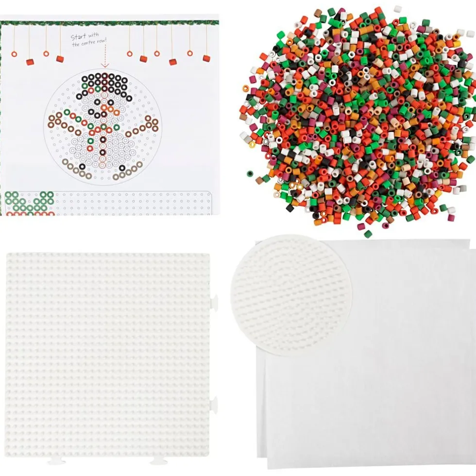 Askartelusetti BioBeads - Lumiukko