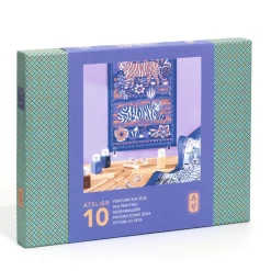 Atelier 10 – Silkkimaalaus (tiikerit)