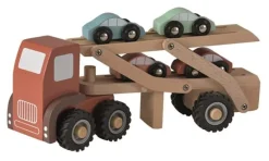 Autonkuljetusauto kumirenkailla