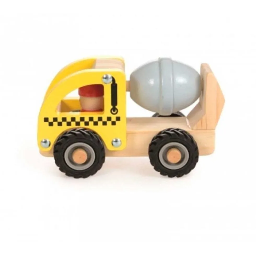 Betoninsekoitinauto kumirenkailla