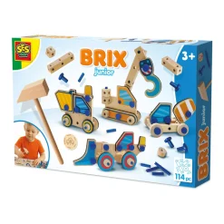 BRIX junior – Työajoneuvot, 114 osaa