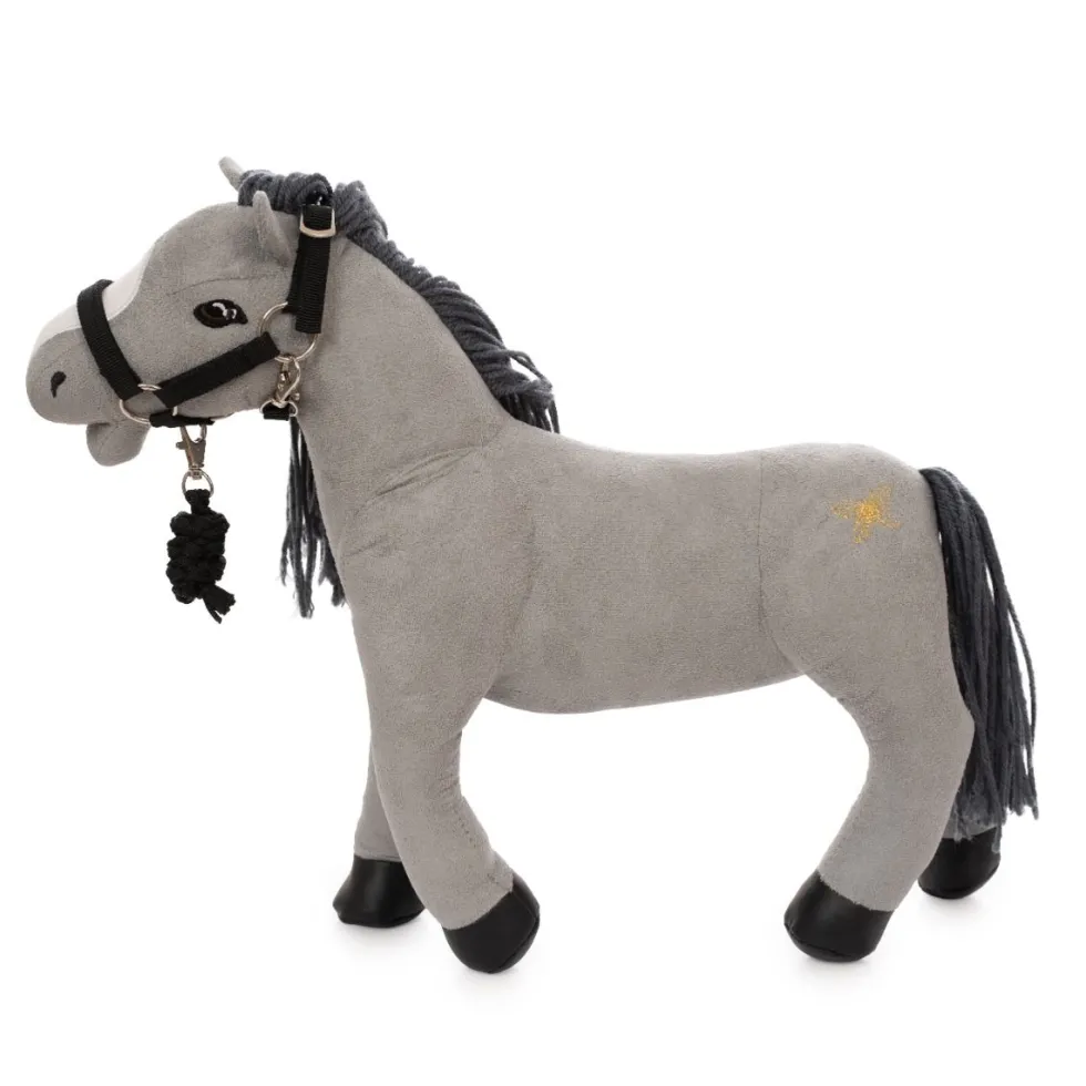 byASTRUP leluhevonen 30 cm - Harmaa "Lucky"
