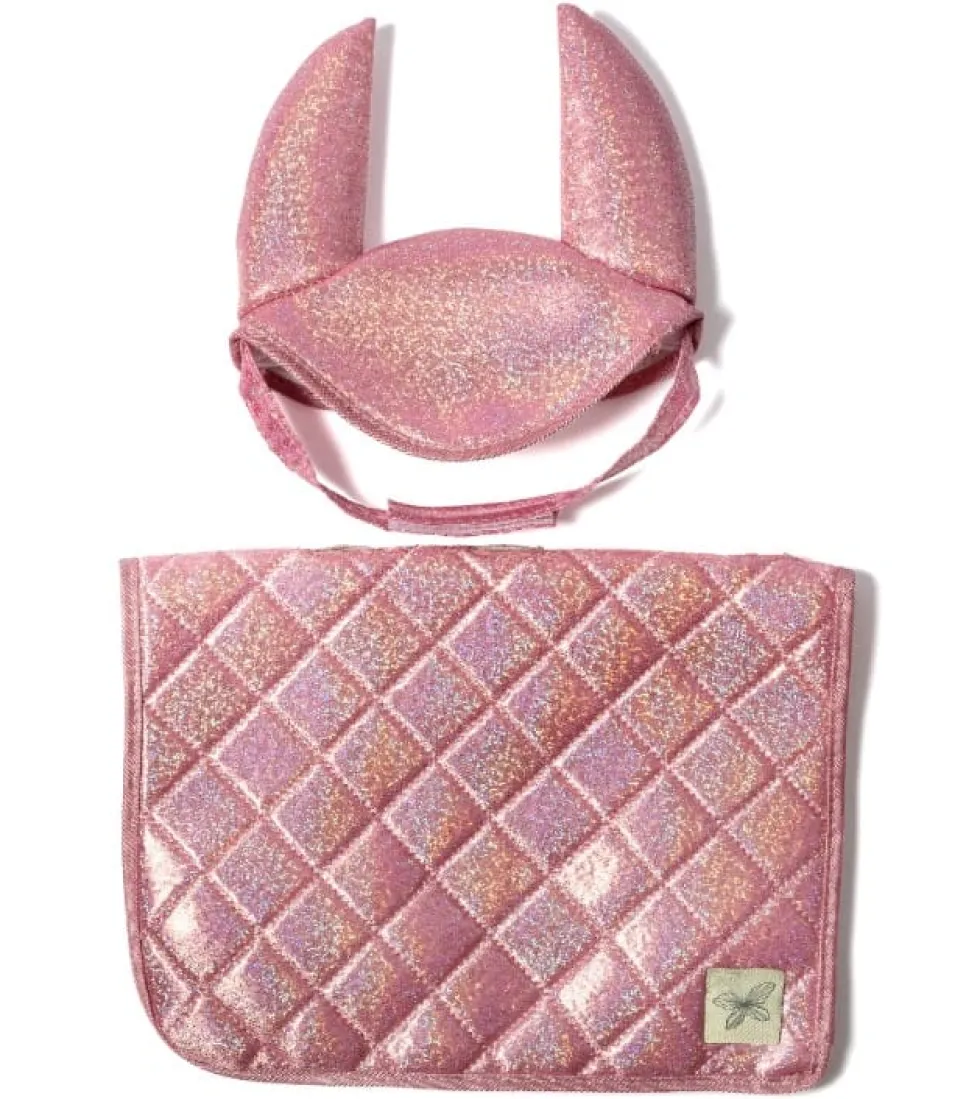 byASTRUP lisävaruste - Satulahuopa&huppu, pinkki