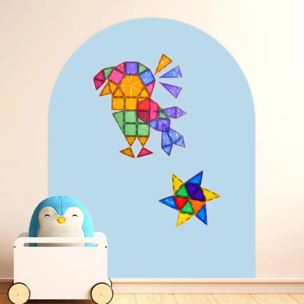 Cleverclixx | Magneettikalvo 95×75 cm, Clever Blue