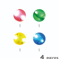 Cleverclixx | Pallot valolla, 4 kpl