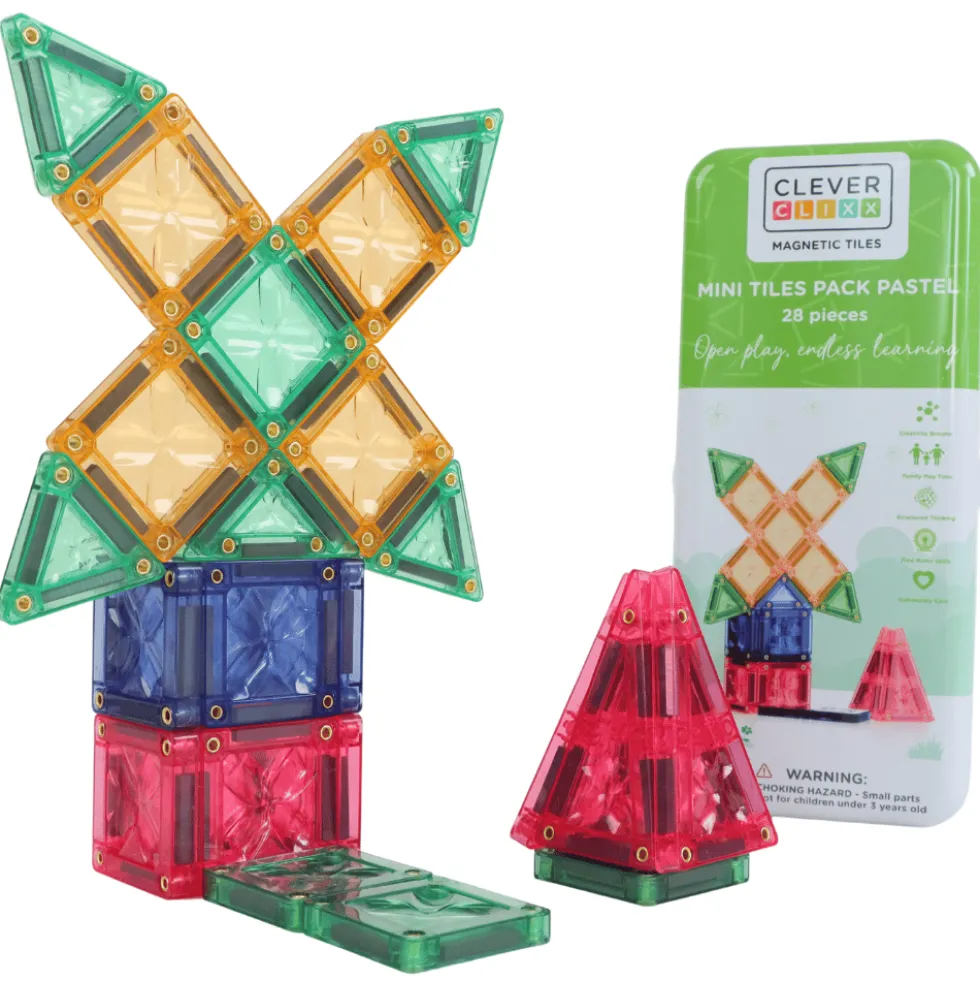 Cleverclixx | Pastel Mini, 28 kpl
