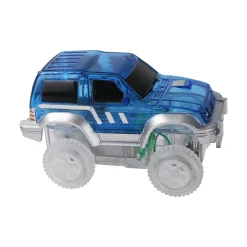 Cleverclixx | Sininen auto kilparadalle, 1 kpl