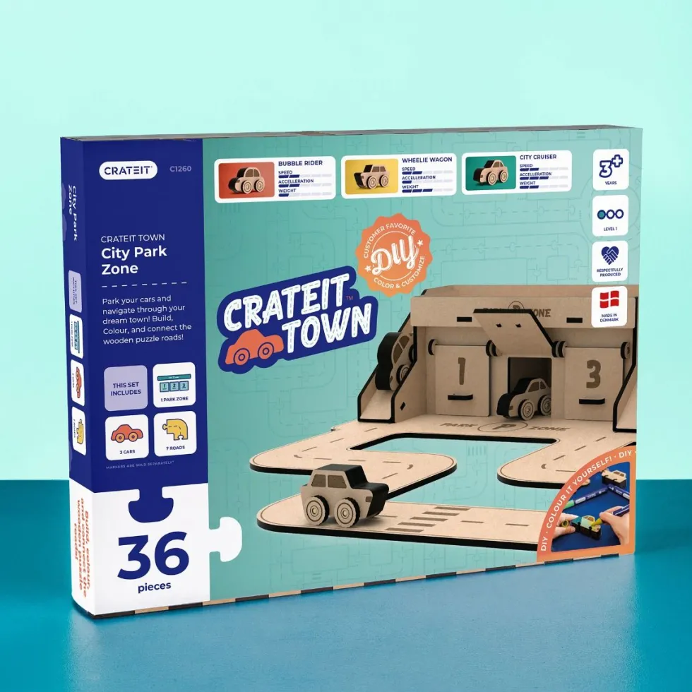 Crateit Town - Pysäköintialue, 36 osaa