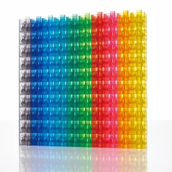 Cubes 2 cm - Läpinäkyvä, 100 kpl