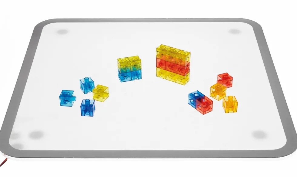 Cubes 2 cm - Läpinäkyvä, 100 kpl