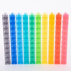 Cubes 2 cm - Läpinäkyvä, 100 kpl