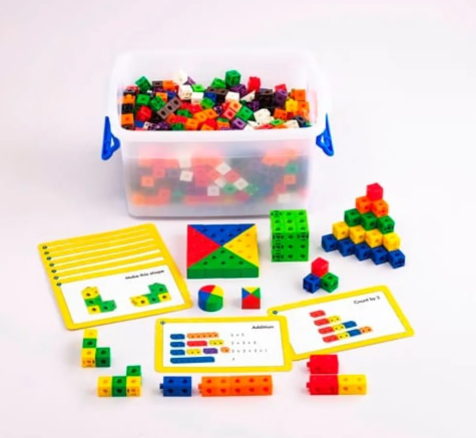 Cubes 2 cm - Luokkasetti sis. 500 osaa