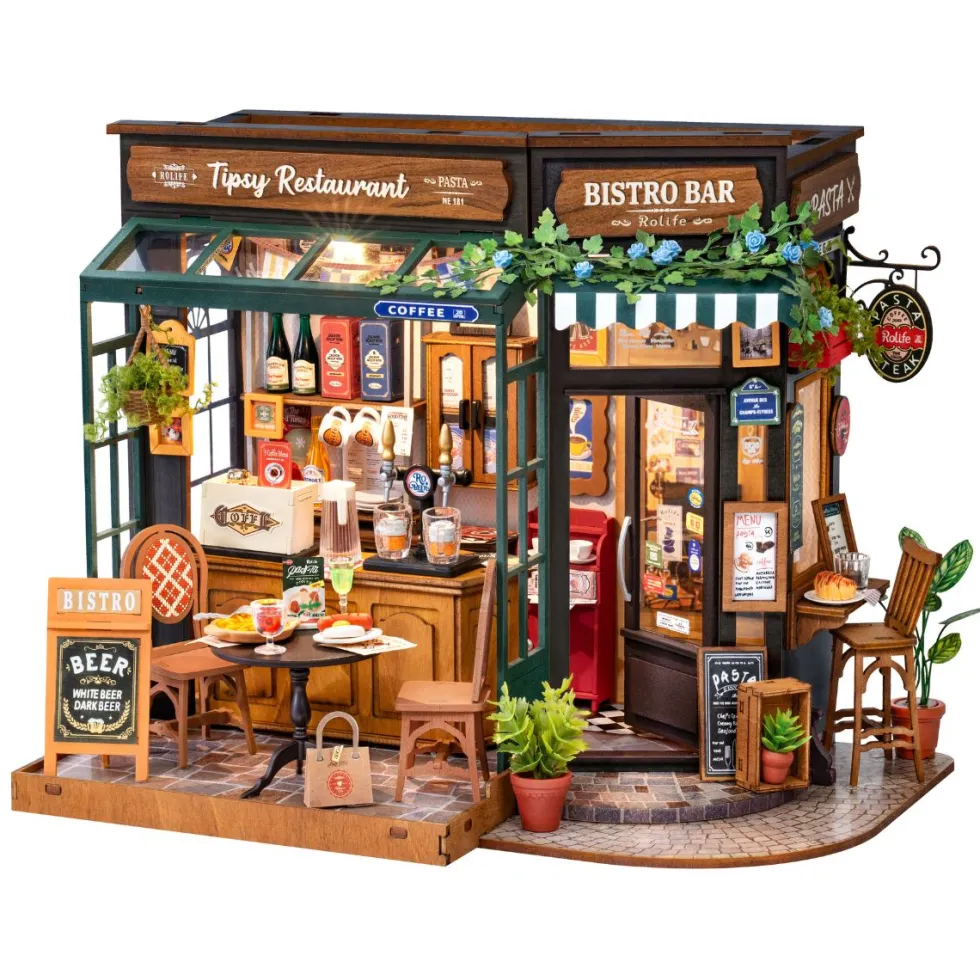 DIY Minimaailma - Pieni bistro