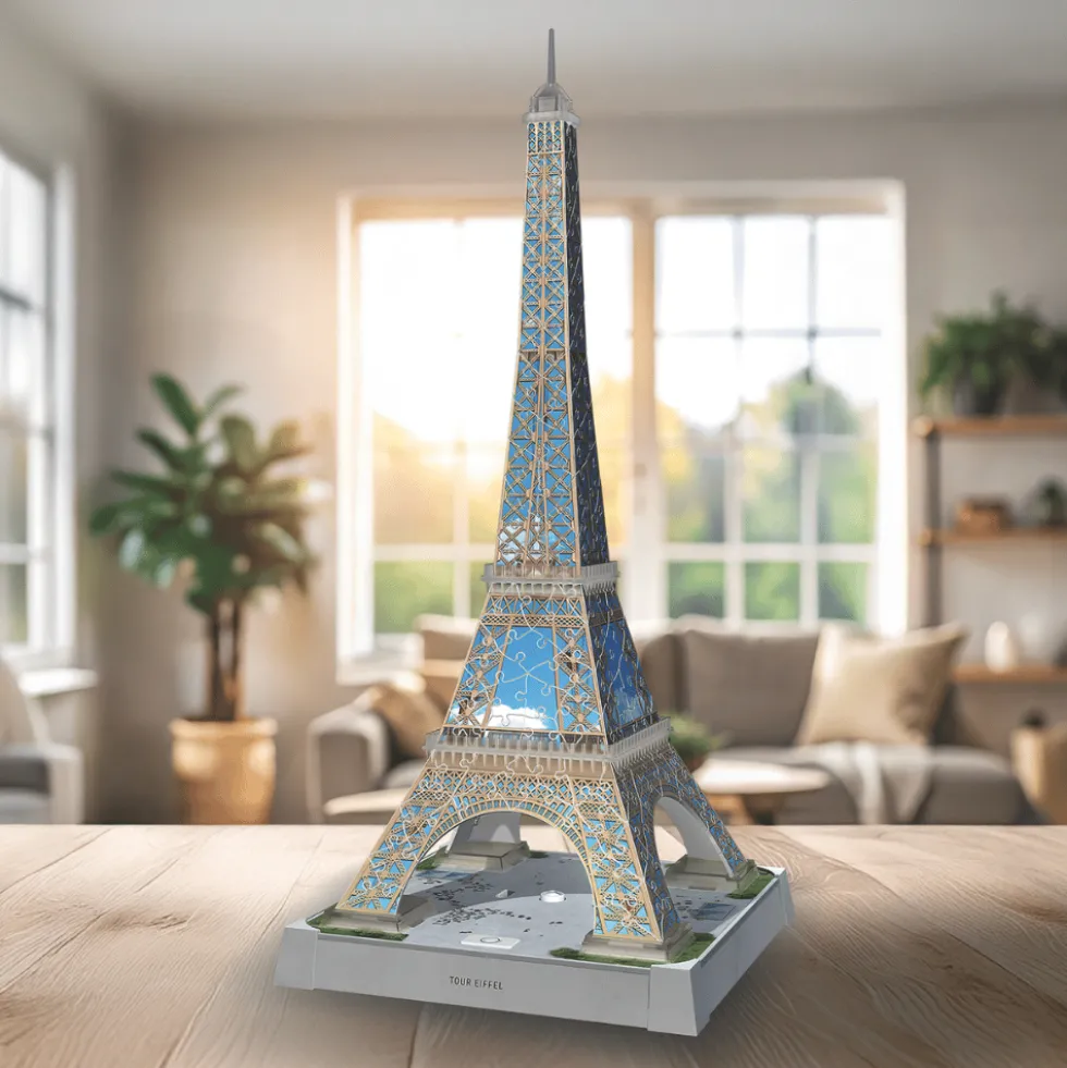 3D-LED-palapeli, 216 palaa - Eiffel-torni