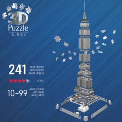 3D-LED-palapeli, 216 palaa - Empire State
