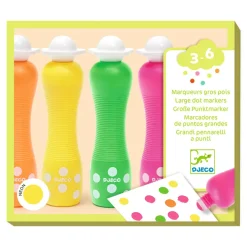 Dot Markers - Neon, 4 kpl