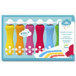 Dot Markers - Perusvärit, 6 kpl
