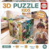 3D-palapelikuutio – Eläinten poikaset