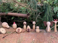 Eläinystävät - Puuhahmot, 10 kpl