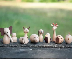 Eläinystävät - Puuhahmot, 10 kpl
