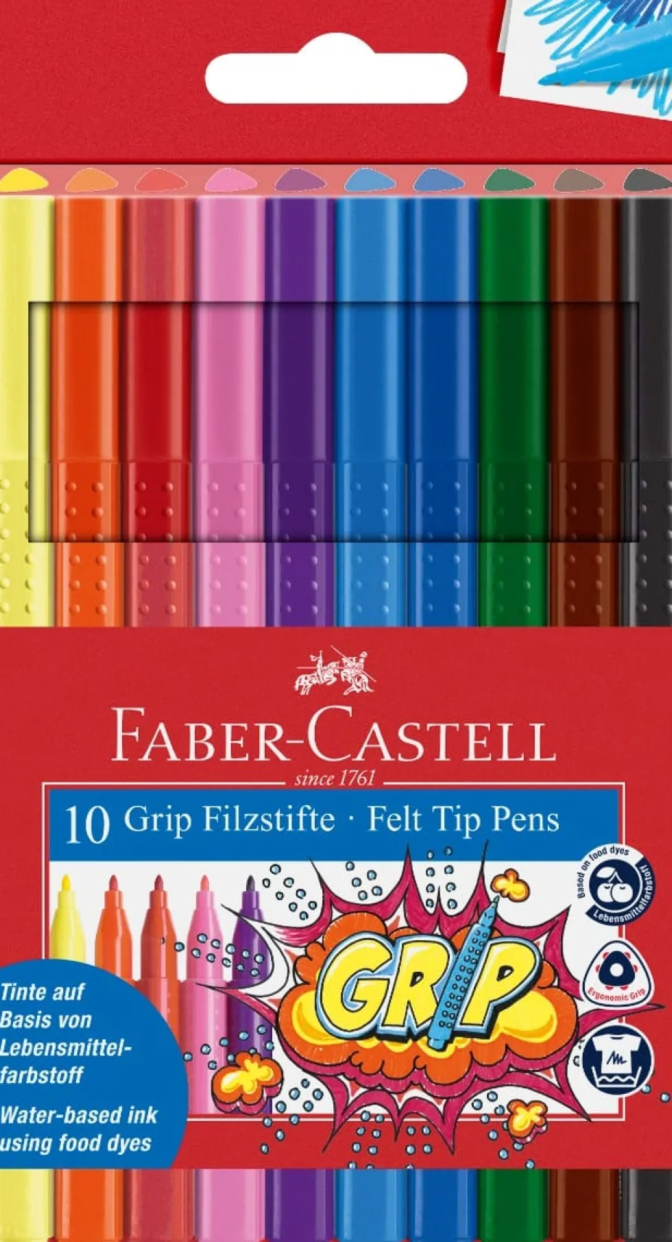 Faber Castell Grip -tussit 10 kpl
