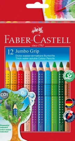 Faber Castell -värikynät Jumbo Grip 12 kpl