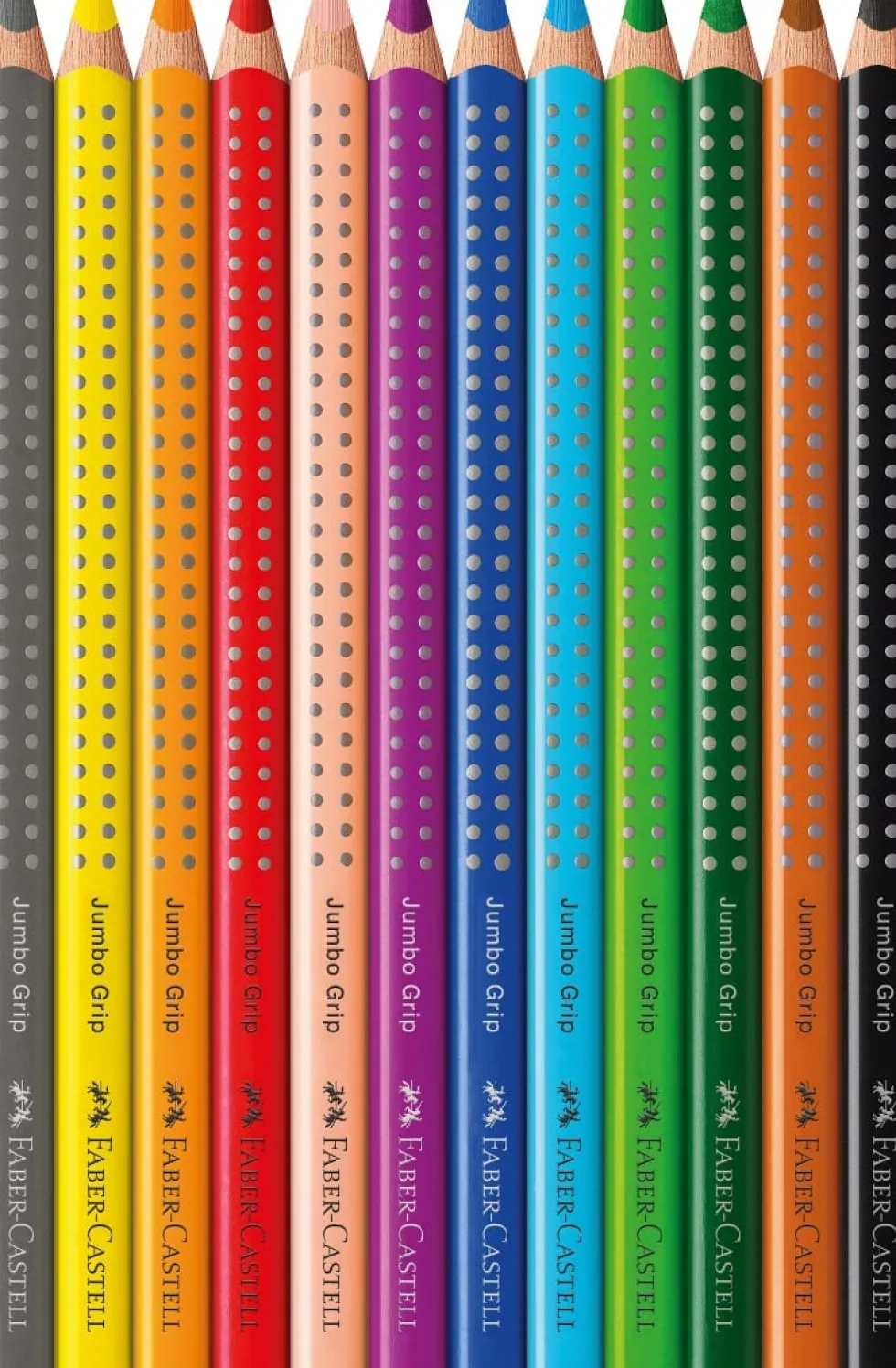 Faber Castell -värikynät Jumbo Grip 12 kpl