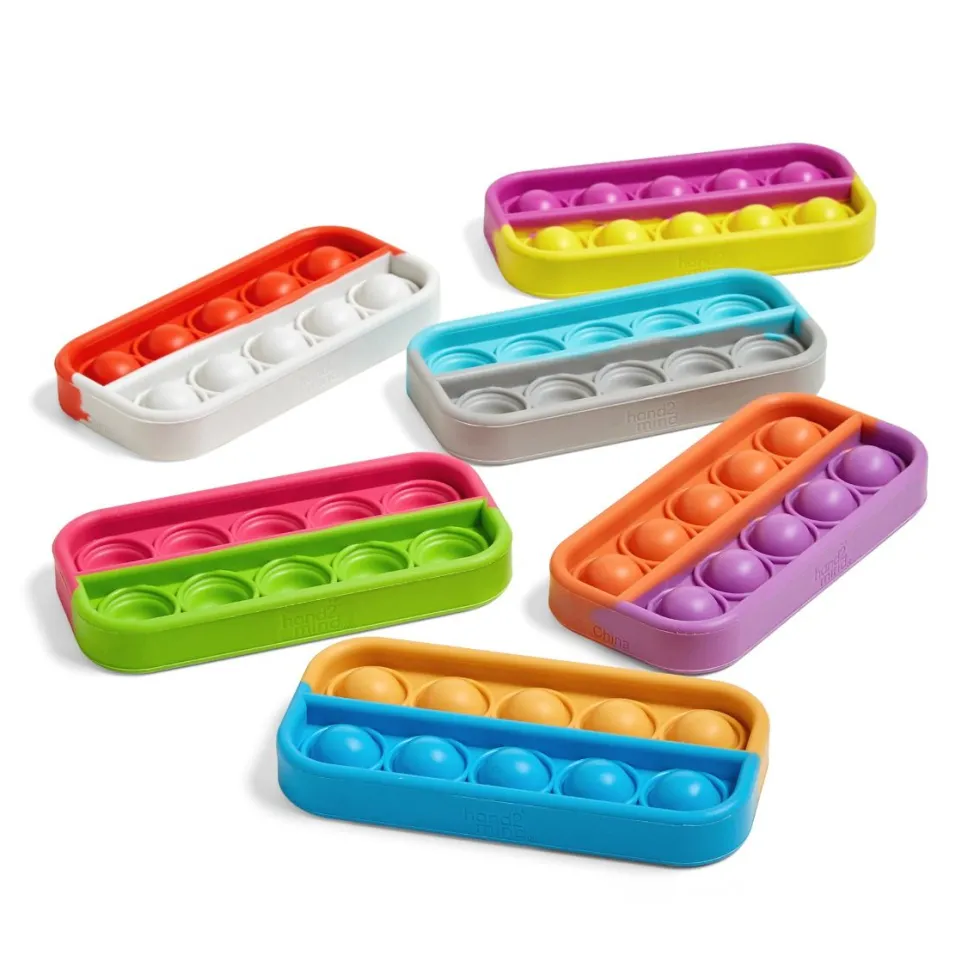Fidget Poppers - Laske kymmeneen, 6 kpl