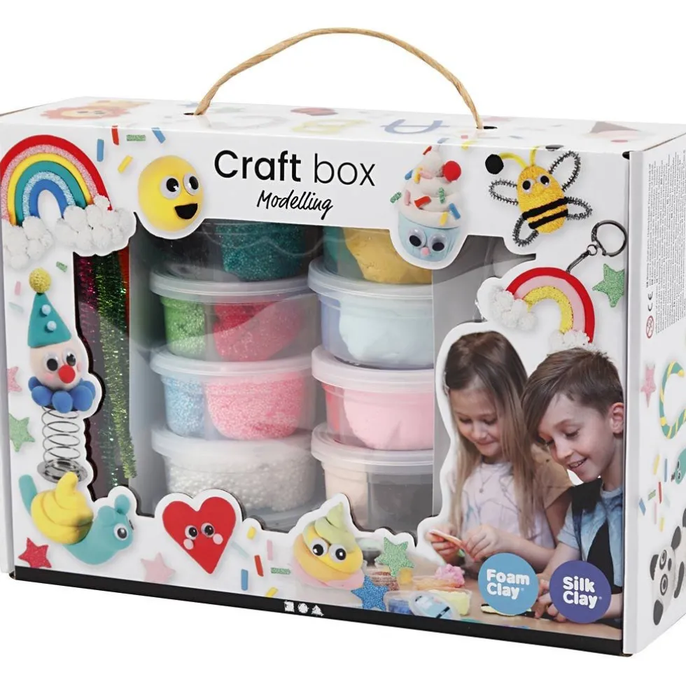 Foam Clay ja Silk Clay -lahjasetti
