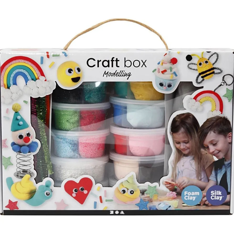 Foam Clay ja Silk Clay -lahjasetti