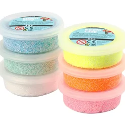 Foam Clay 6 x 14 gr - Kimalteella